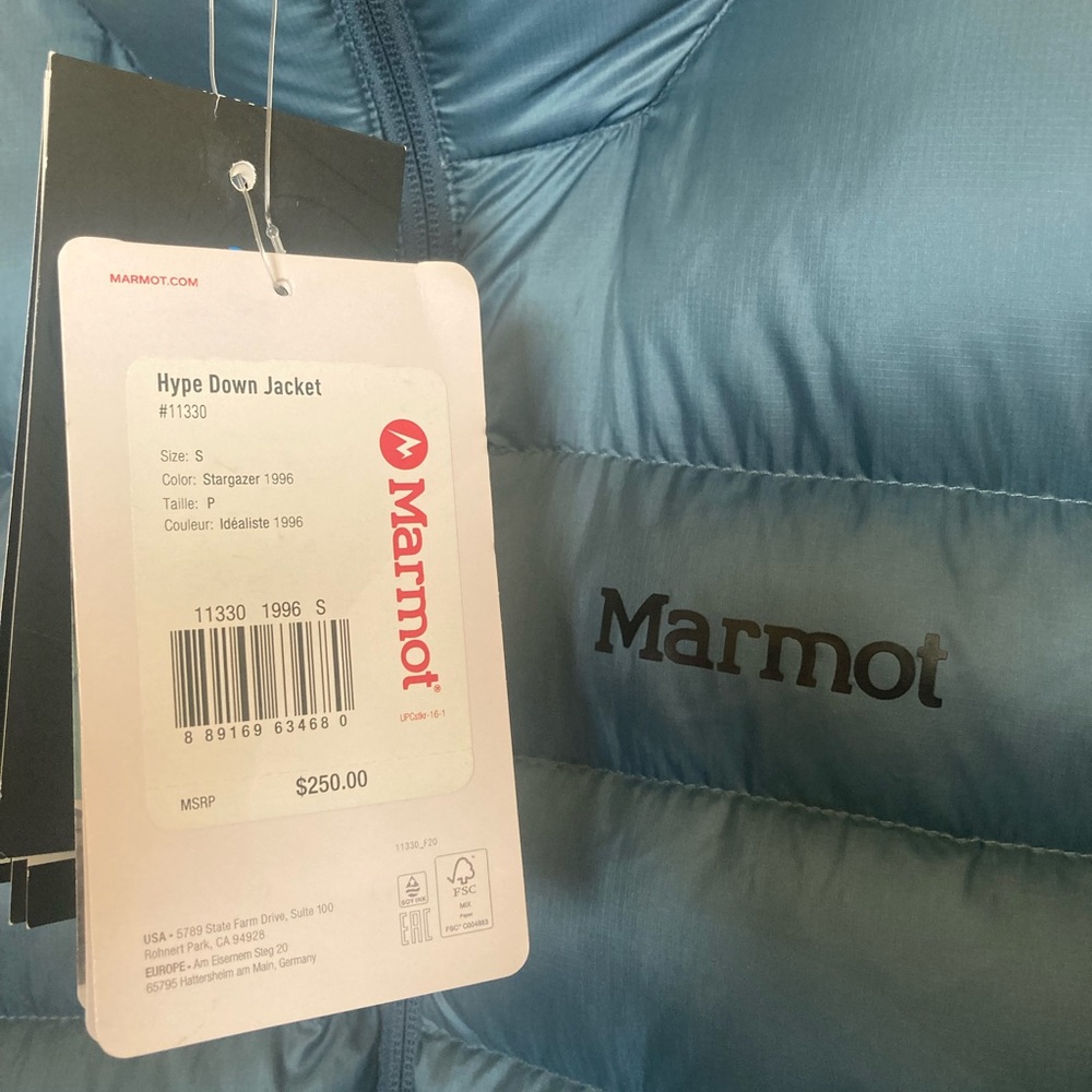 Marmot Down Jacket - Picture 2 of 11